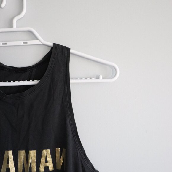 Lululemon Womens Grey Sz 6 'Namaste' All Tied Up Sleeveless Open Back Tank Top - Picture 5 of 8